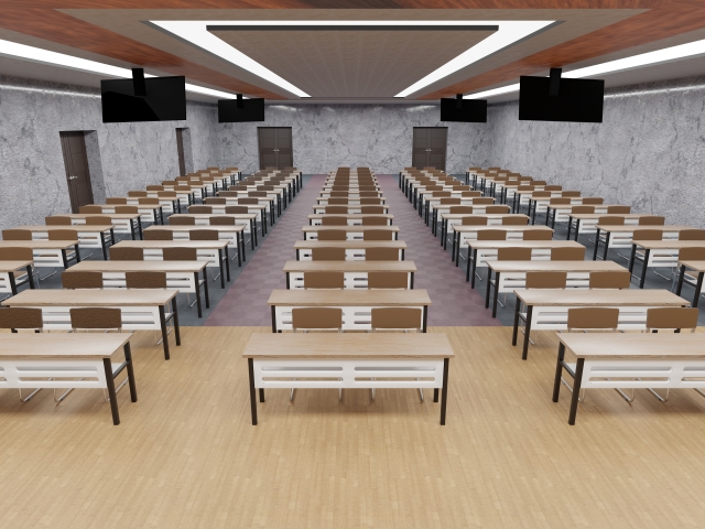 試験会場の写真