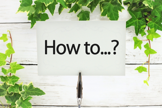 HOWTOの写真